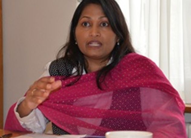Prabitha Urwyler neu im ECU-Board