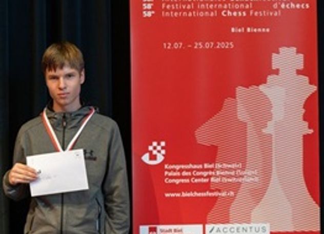Gehörlosen-WM in Spanien: Junioren-Blitz-Gold für Arsenii Filimonov (Spiez)!